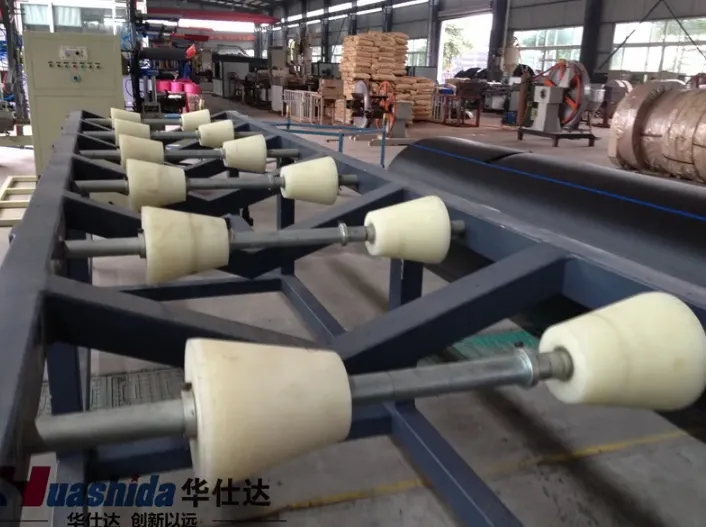 HDPE PE Underground Plastic Water Gas Supply Pipe Making Machinery 20-2200mm 6