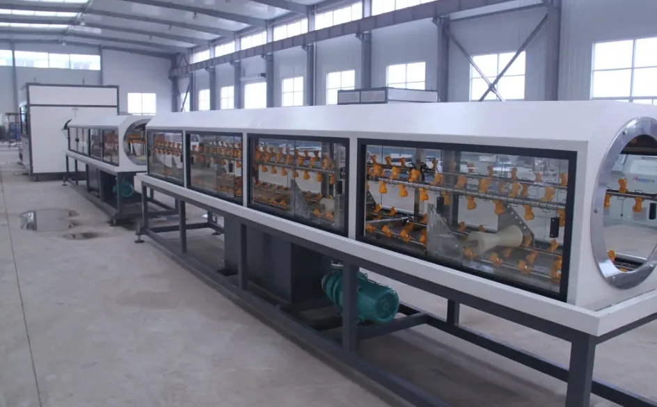 Large Size HDPE Water Gas Supply Pressure Pipe Making Extrusion Line 3