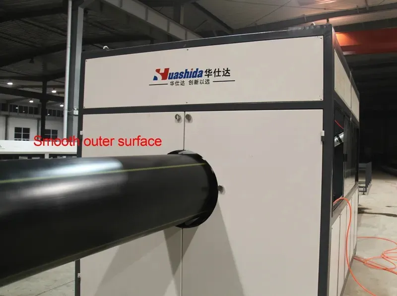 Large Size HDPE Water Gas Supply Pressure Pipe Making Extrusion Line 4