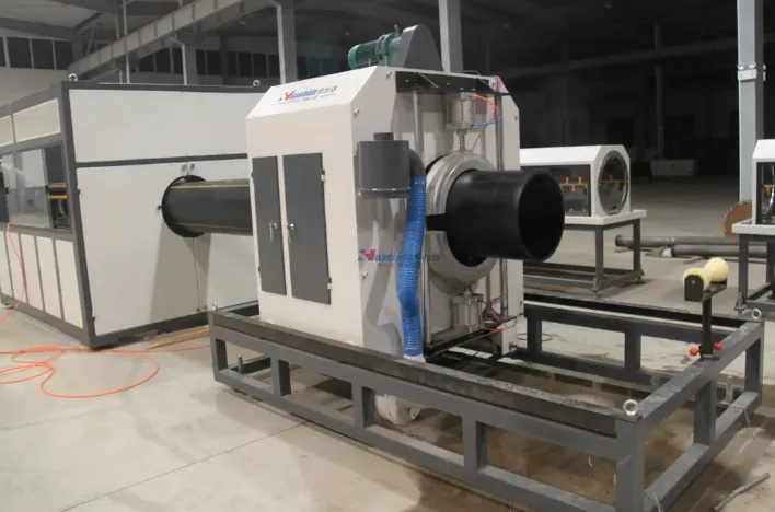 Large Size HDPE Water Gas Supply Pressure Pipe Making Extrusion Line 5