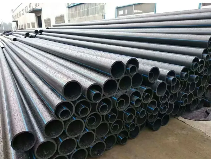 Customizable HDPE Soild Wall Water&Gas Supply Pipe Extrusion Line 2