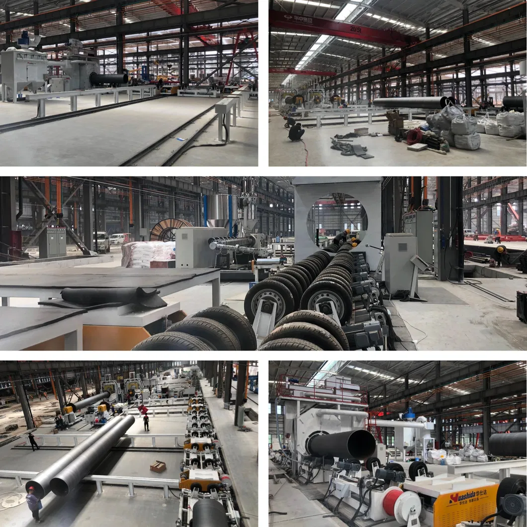 PUR Spray PE Wrapping Pre-Insulated Pipe Production Line – High-Density PU Foam Insulation for Heating, Cooling & Oil Pipelines