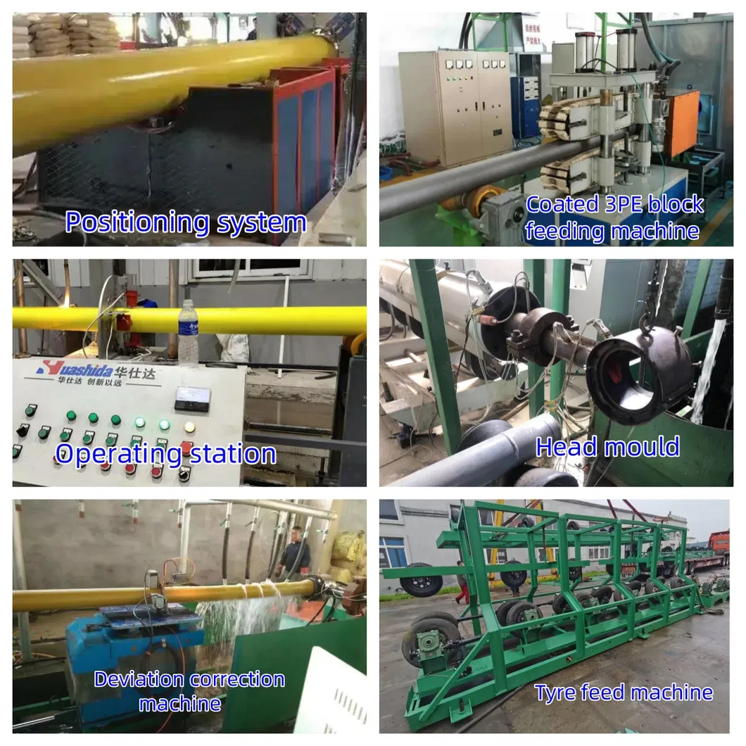 Buried One-Step Polyurethane Insulated Pipe Production Line for Thermal Pipelines 1