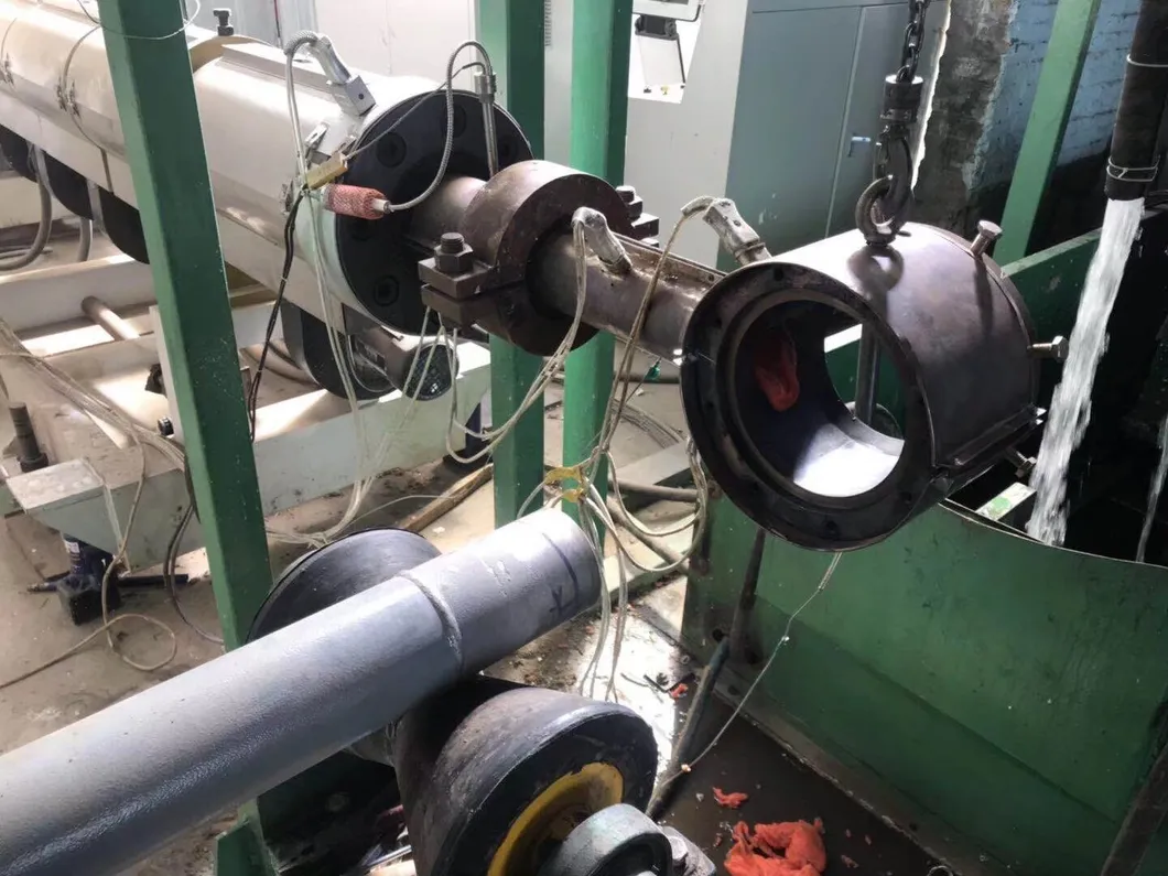 One-Step Coutinued Polyurethane Preinsulated Pipe Production Line (Dia 32-426mm) 2
