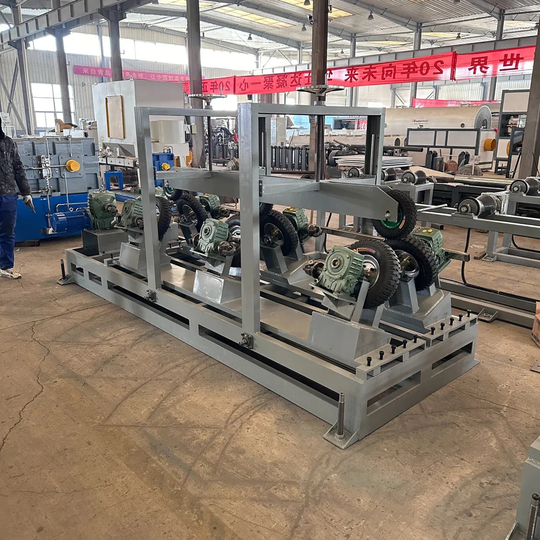 Customized One-Step Coutinued Polyurethane Insulation Pipe Production Line 3
