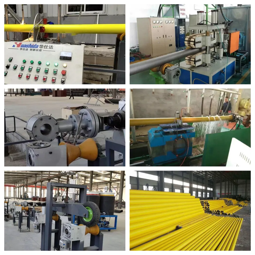 Continuous Produce One-Step Polyurethane Insulated Pipe Production for Oil Transportation 1