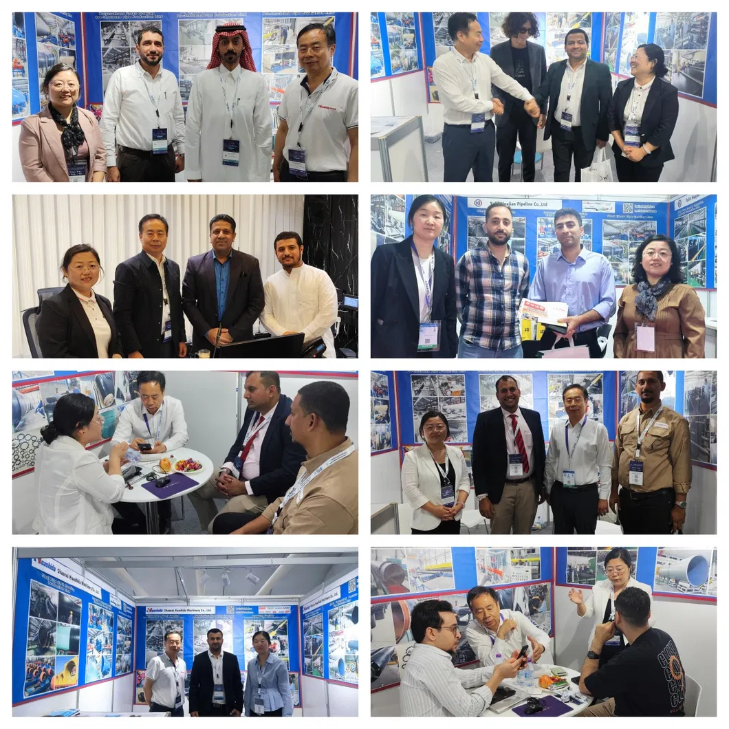 Continuous Produce One-Step Polyurethane Insulated Pipe Production for Oil Transportation 2