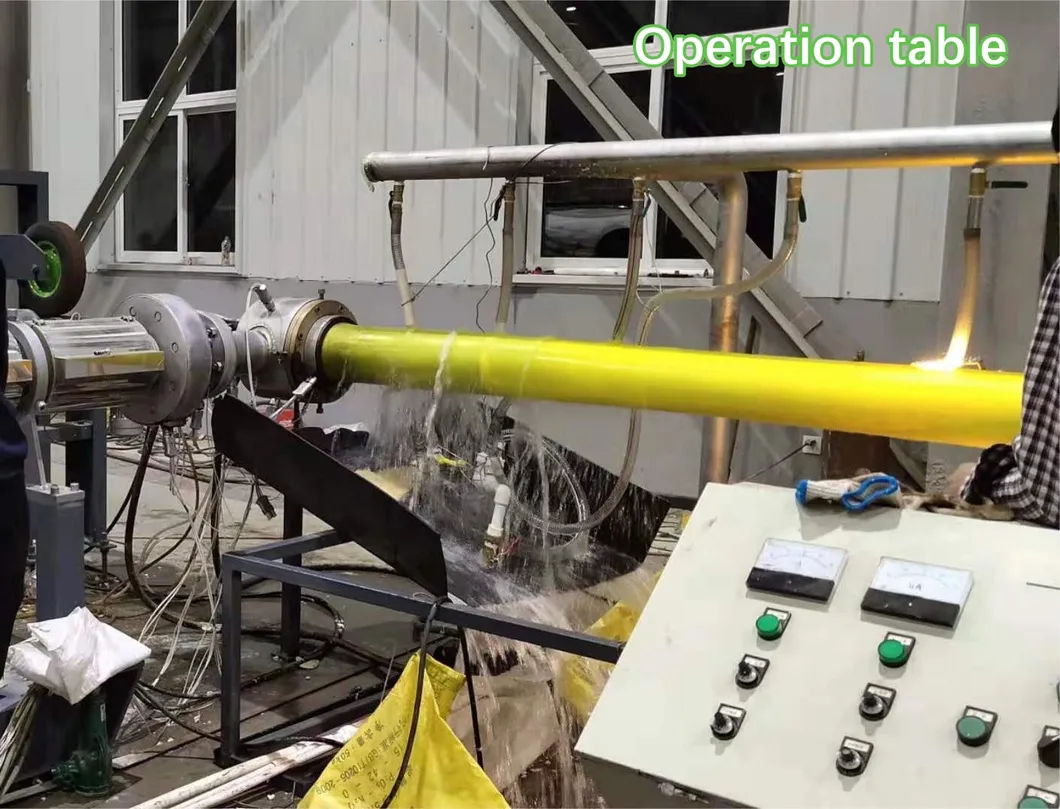 Fully Automated One-Step Polyurethane Pipe Production Line in Heating Systems 5