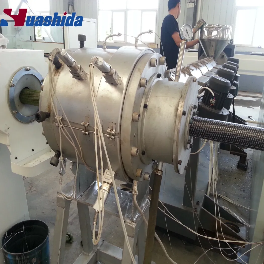 Cold Storage Coal Mines Petroleum Chemical Flexible PERT / PE / PPR Pre-Insulated Pipe Production Line 0
