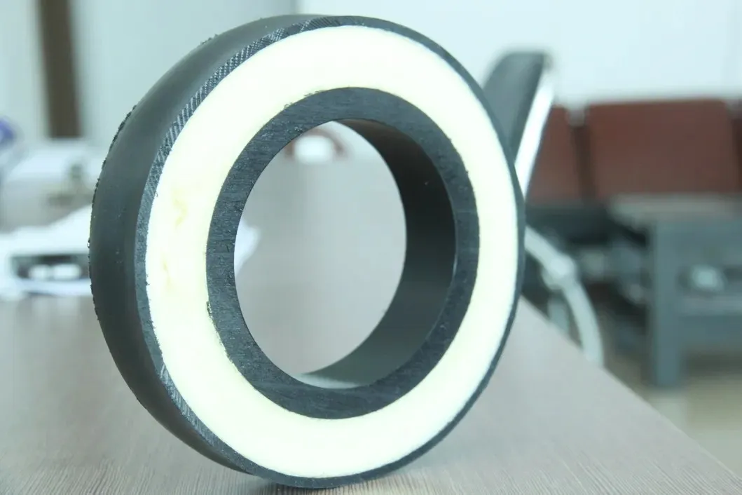 One Step PERT PER Fiber-Enhanced Flexible PU Insulated Pipe Equipment Manufacturer 2