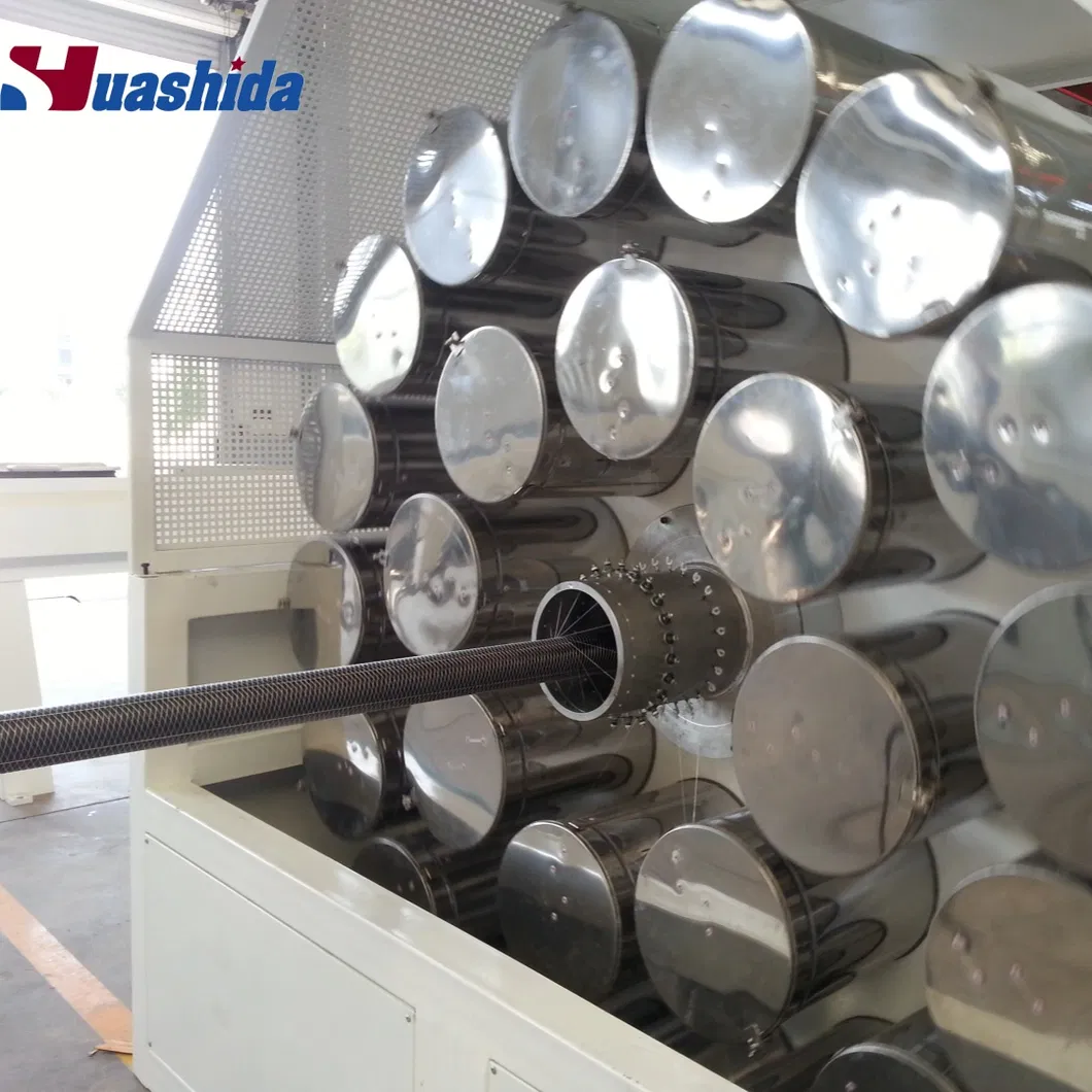 One Step PERT PER Fiber-Enhanced Flexible PU Insulated Pipe Equipment Manufacturer 1