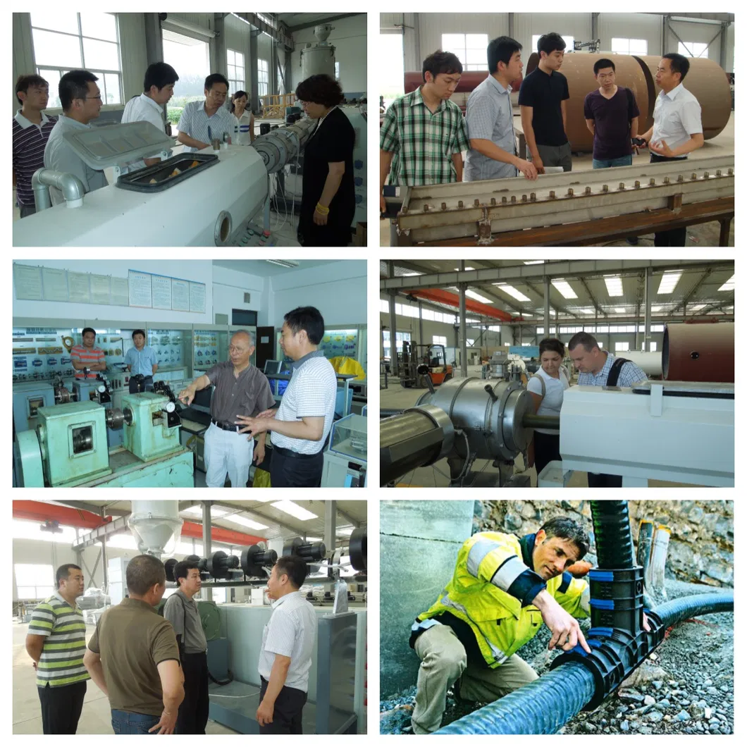 One Step PERT PER Fiber-Enhanced Flexible PU Insulated Pipe Equipment Manufacturer 7