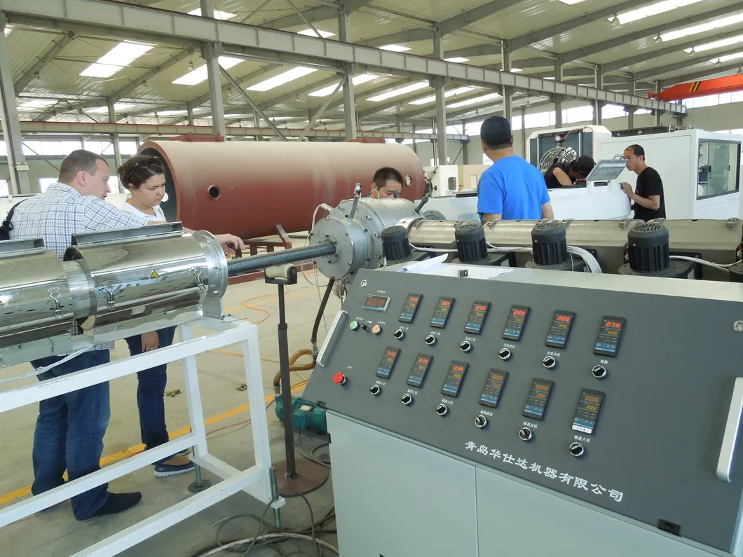 Industrial Piping Systems PU Foaming PertII Pex Fiber-Reinforced Insulation Pipe Production Line 0