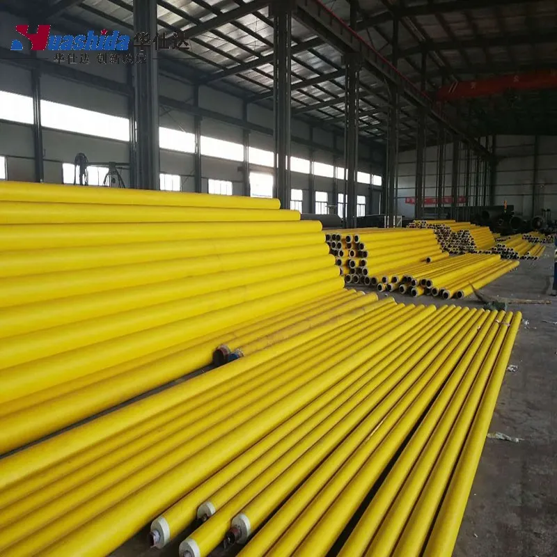 Continuous PU Foaming Pre-Insulated Pipe Production Line For HDPE Outer Jacket And Thermal Insulation 0