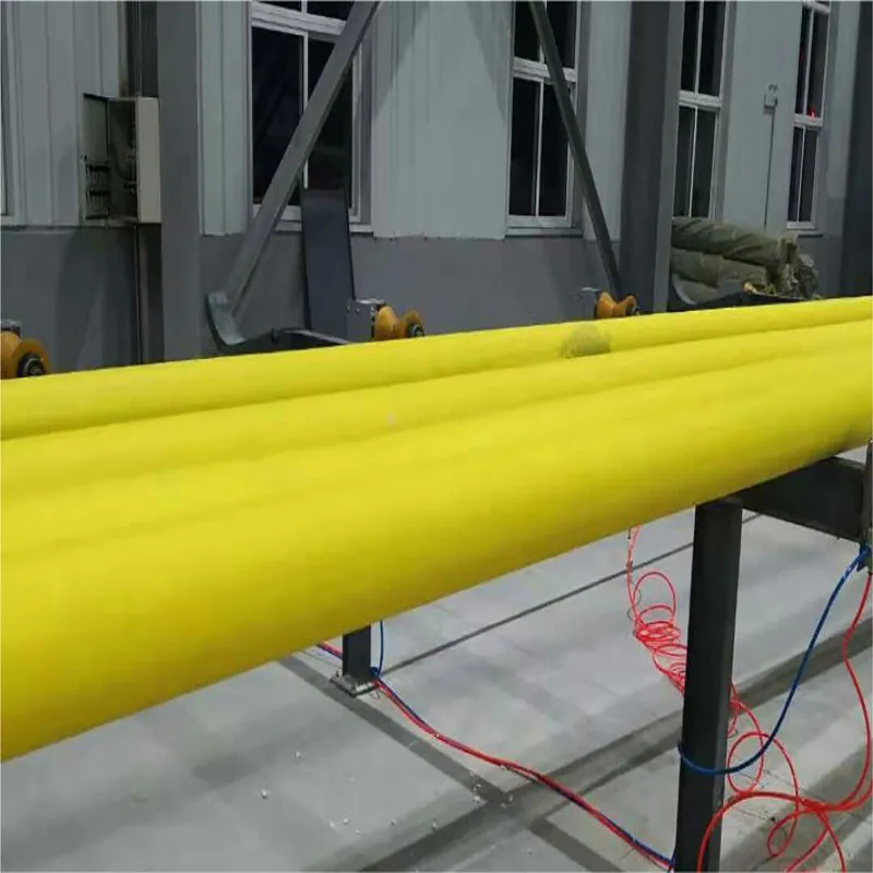 Continuous PU Foaming Pre-Insulated Pipe Production Line For HDPE Outer Jacket And Thermal Insulation 3