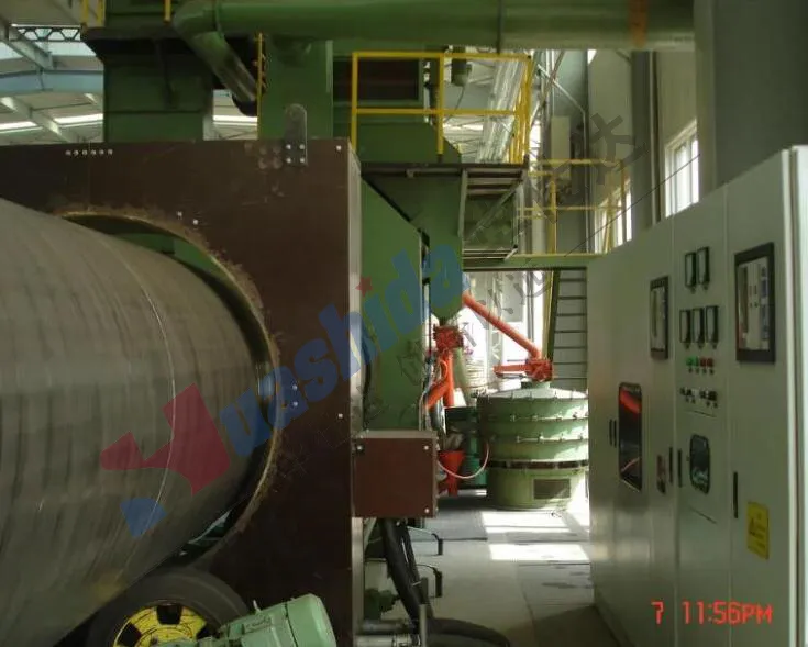 Steel Pipe External Internal Shot Blasting Blastor Equipment  with Surface Finish Level Sa2.5  6