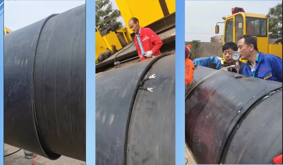 HDPE Seamless Electro Fusion Welding Belt / Tape for Preinsulation Pipe Joint 11