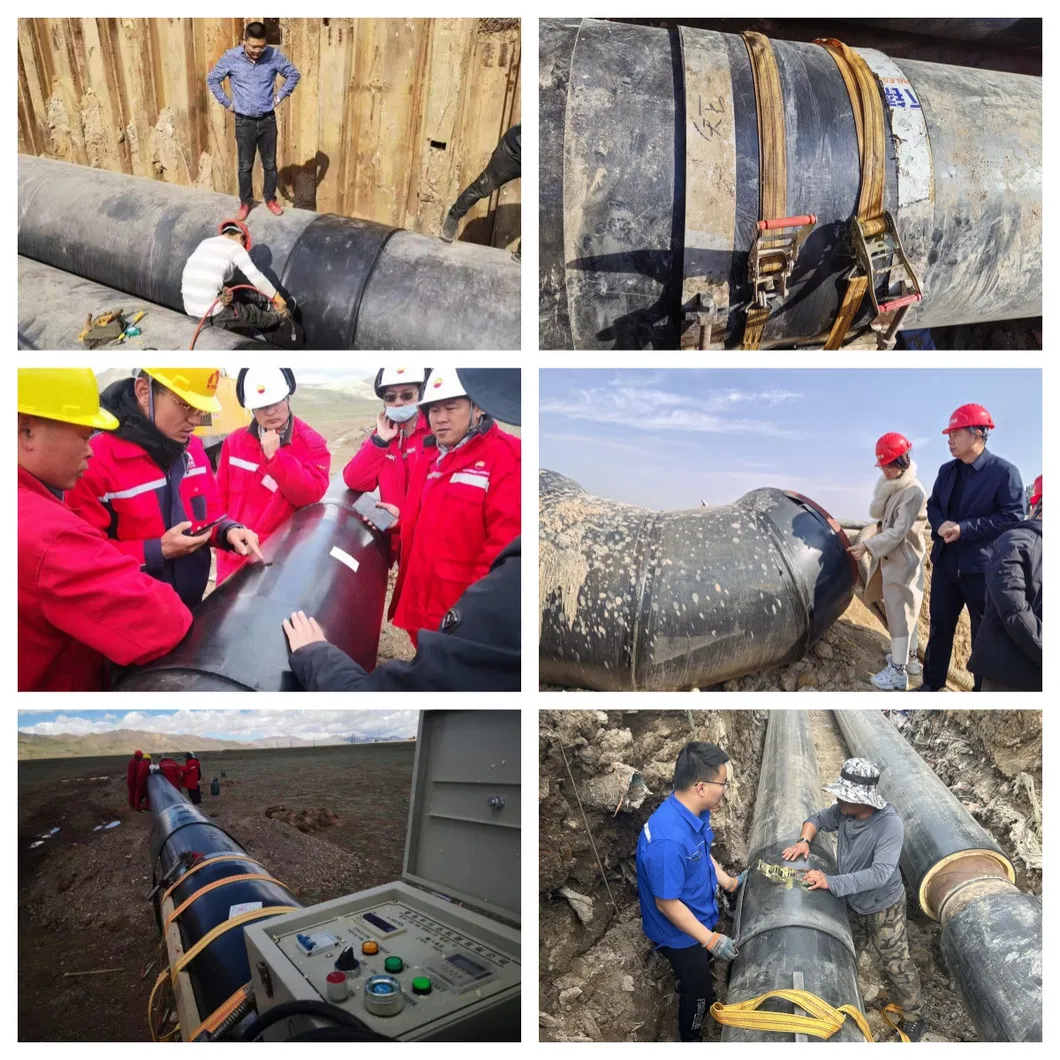 Pipe Joint Closure Corrugated Pipe Connections Electro Fusion Tape 4