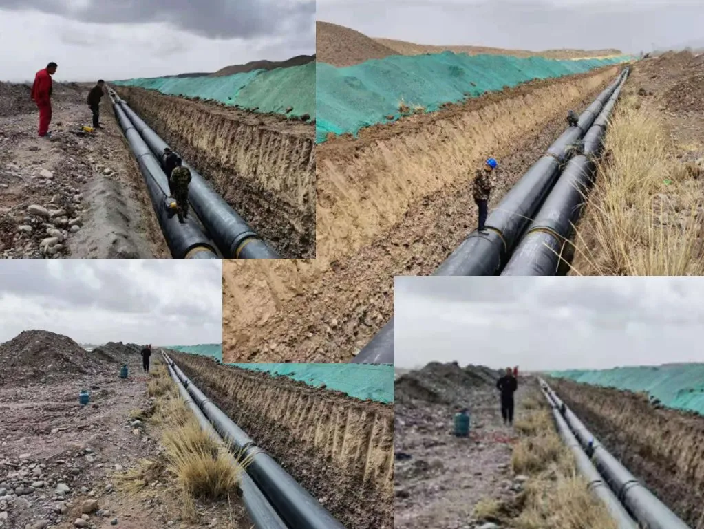 HDPE Bezszwowe Mufy Elektrooporowe Taśma do Połączeń Rur Preizolowanych Wodoszczelna 8