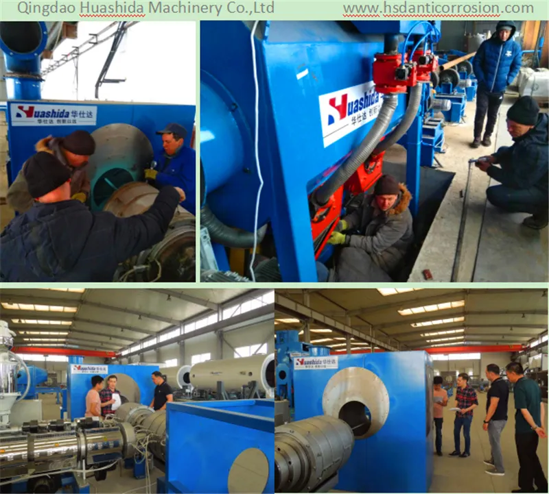Beveling Tool for 3LPE and FBE Anticorrosion Steel Pipe Coating Production Line 5