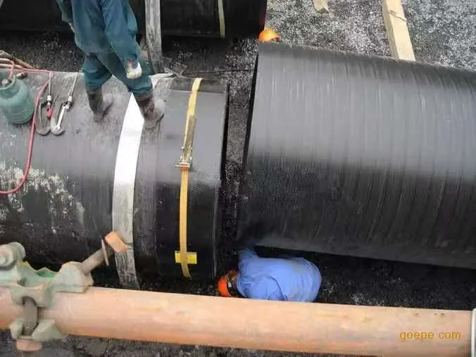 HDPE Pipe Electro-Fusion Tape for Thermal Crude Oil Pre-Insulated Pipeline Girth Weld 2