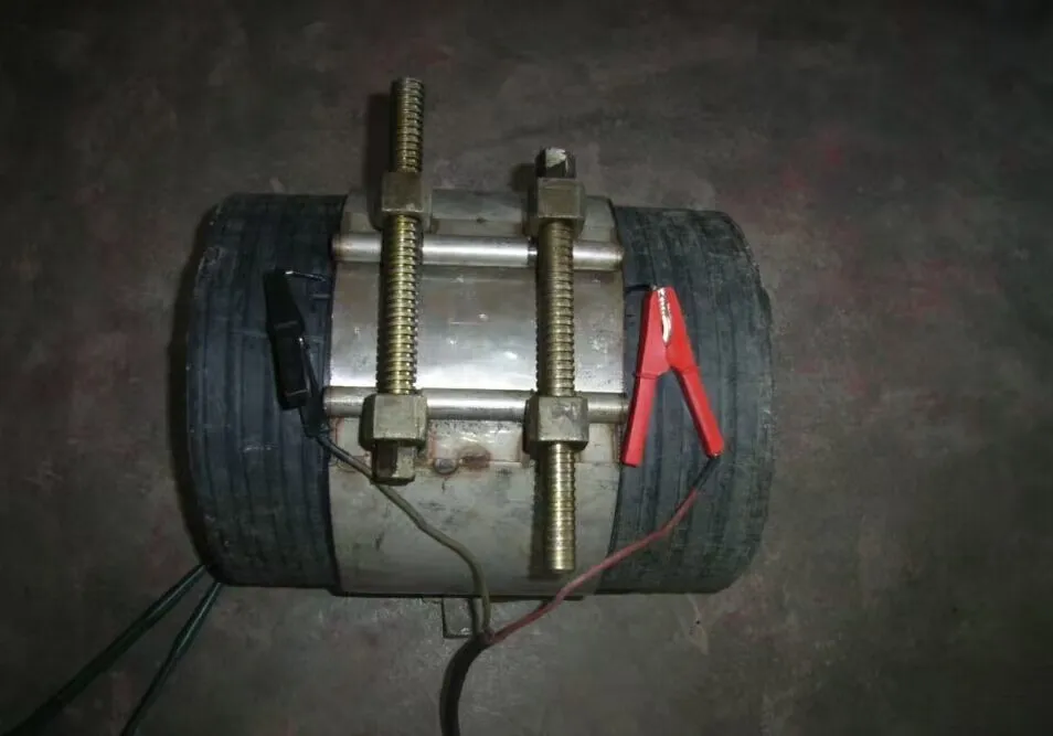 HDPE Pipe Electro-Fusion Tape for Thermal Crude Oil Pre-Insulated Pipeline Girth Weld 4