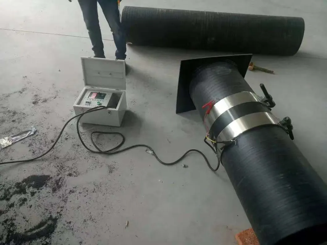 HDPE Pipe Electro-Fusion Tape for Thermal Crude Oil Pre-Insulated Pipeline Girth Weld 3