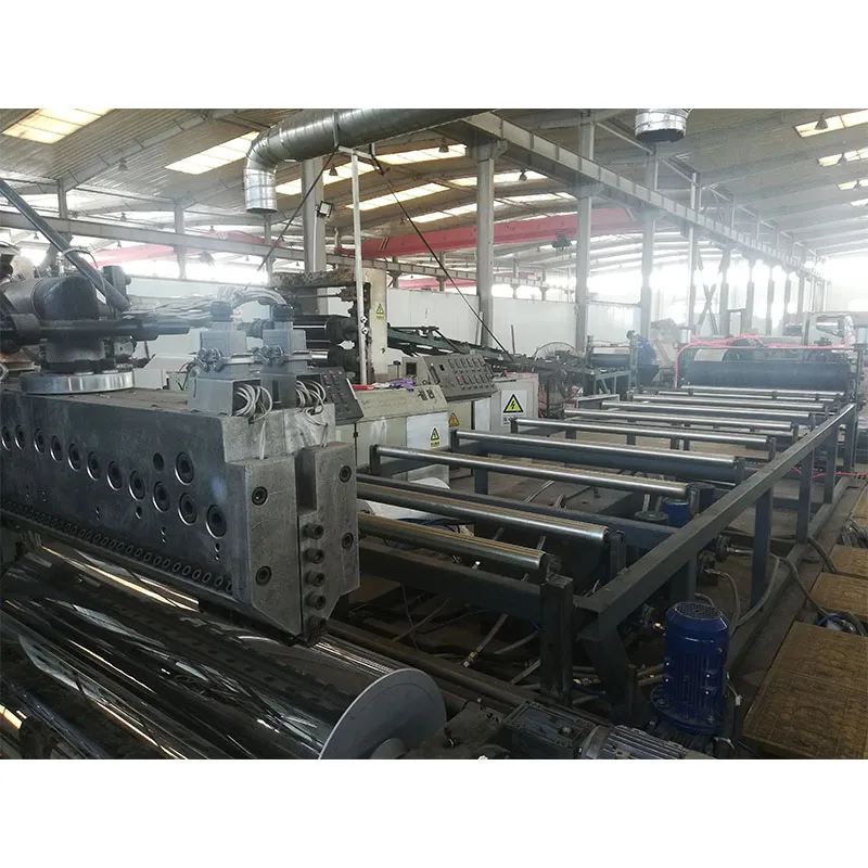 Productielijn voor HDPE-PP-eenlaagplaat en elektrothermische fusieband 7