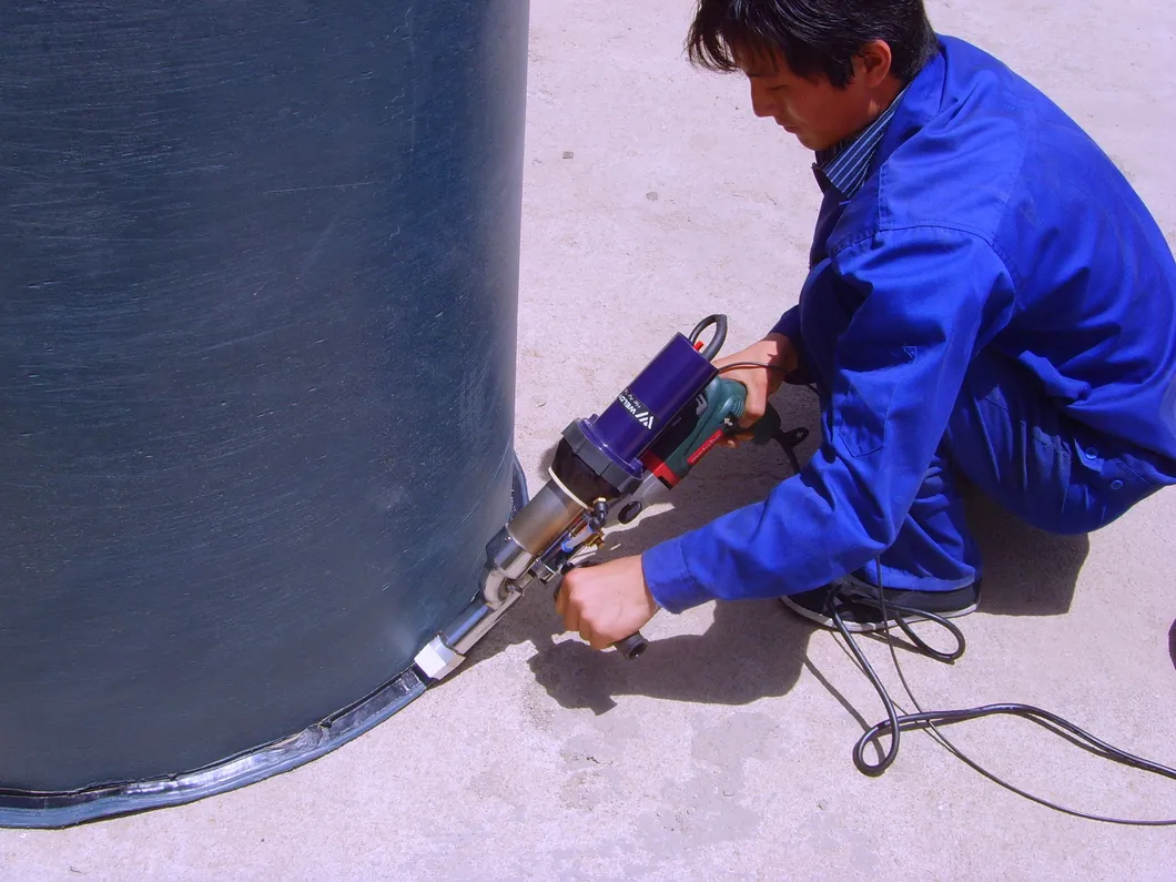 Plastic Welding Gun Machine / Extruder Motor Power 1100W Hand Welding 3