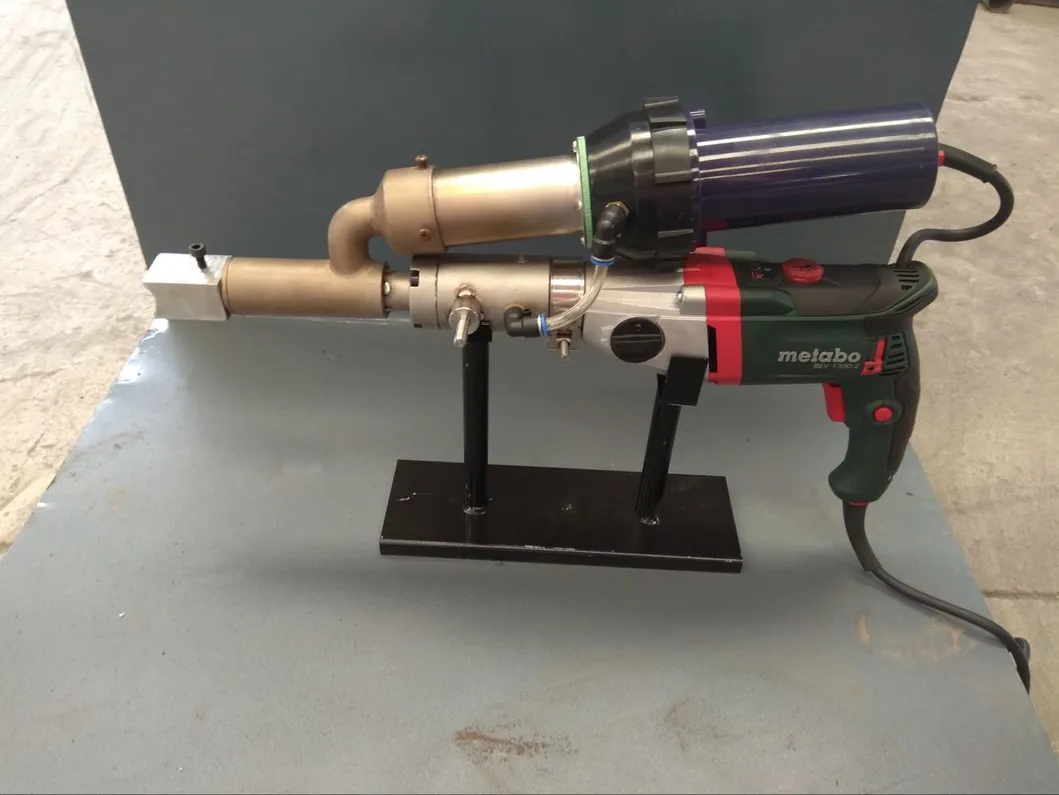 Plastic Welding Gun Machine / Extruder Motor Power 1100W Hand Welding 2