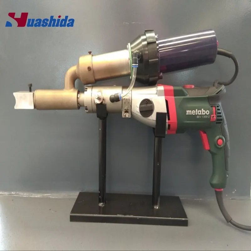 Plastic Welding Gun Machine / Extruder Motor Power 1100W Hand Welding 6