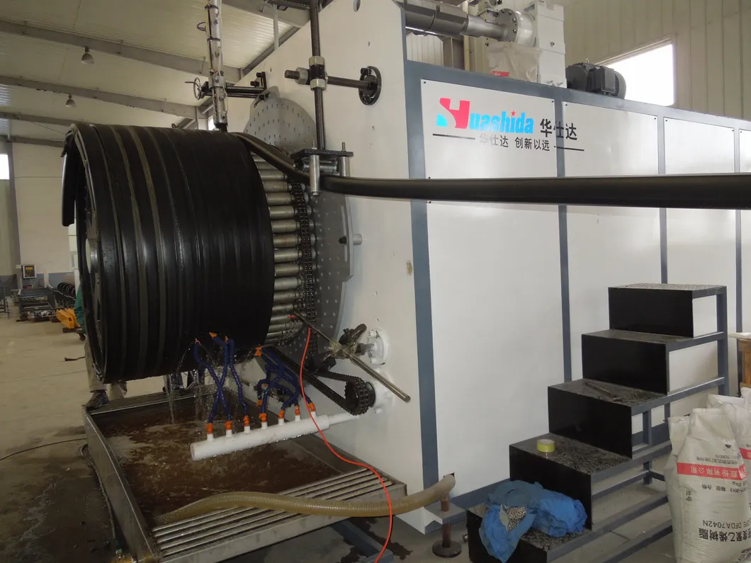Wytrzymała linia produkcyjna do rur karbowanych z pustą ścianką z HDPE 6