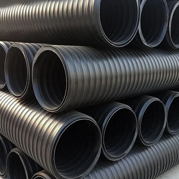 HDPE Structural Hollow Wall Spiral Winding Sewer Corrugated Pipe Extrusion Manufacturing Line 0