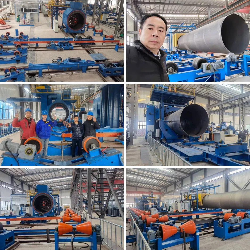 Steel Pipe Fbe 3PE Anti Corrosion Coating Production Line With Superior Chemical Resistance Smooth Coating International Compliance 0