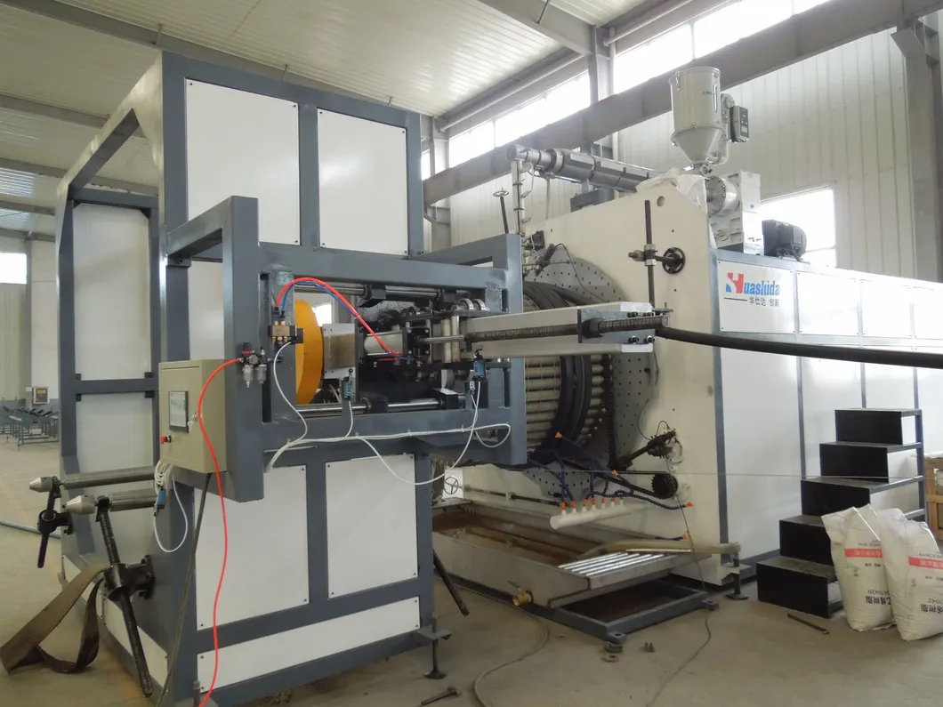 Productielijn voor HDPE-holle spiraalbuizen met een wandstructuur van 200-3000 mm 4