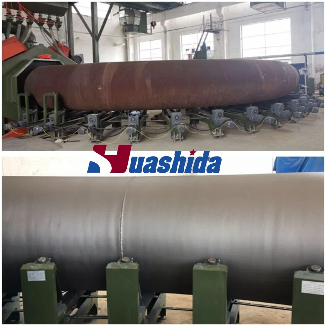 Pipe Bend 3lpe 3PE Feb Coated Steel Pipe Elbow Coating Production Line 0