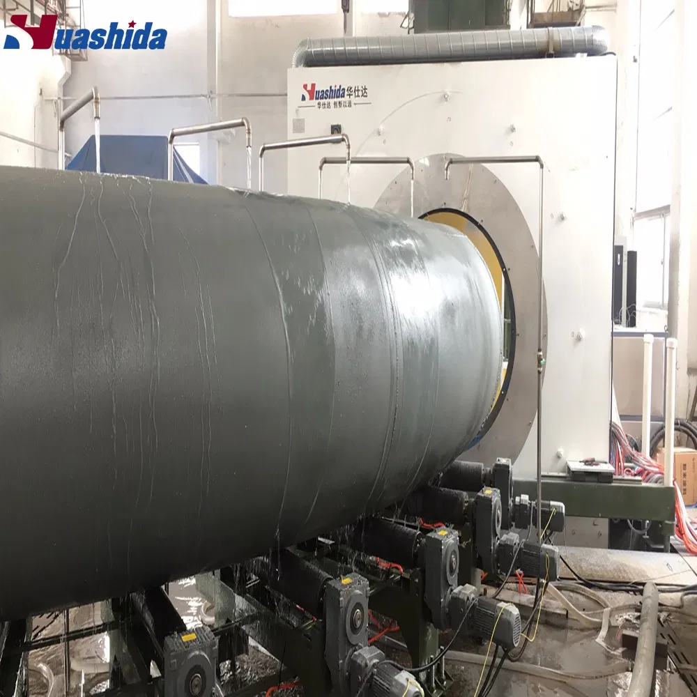 Pipe Bend 3lpe 3PE Feb Coated Steel Pipe Elbow Coating Production Line 2