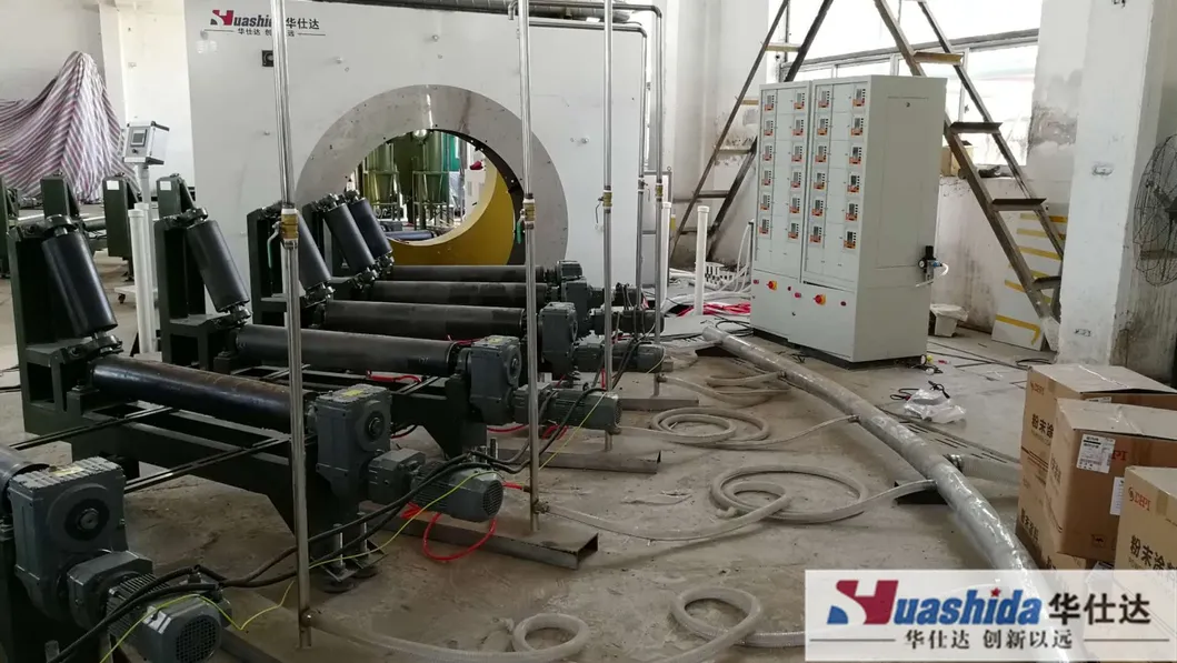 Steel Pipe Bend 4D 5D 6D 3lpe PE Fbe Anticorrosion Coating Equipment 2