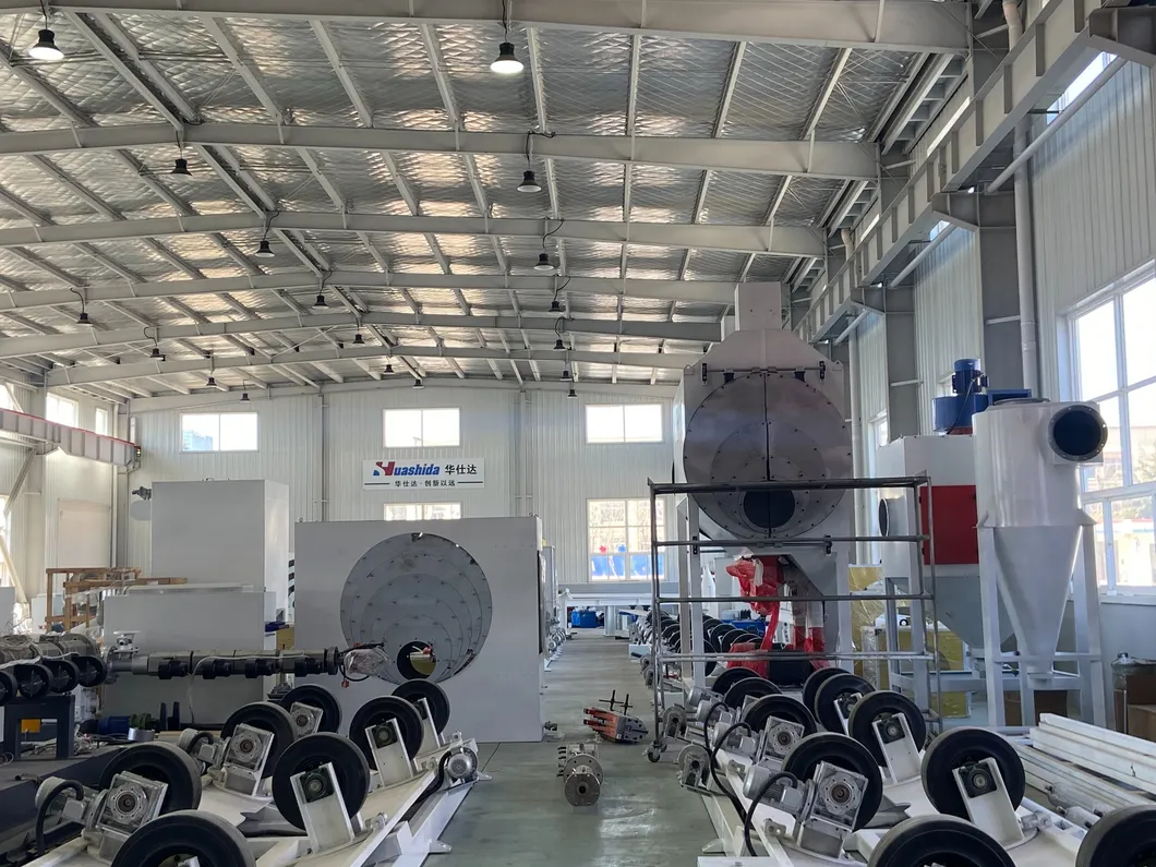 Fully Automatic Chipless Plastic Tube Cutter for Insulated PE Jacketing Pipes 8