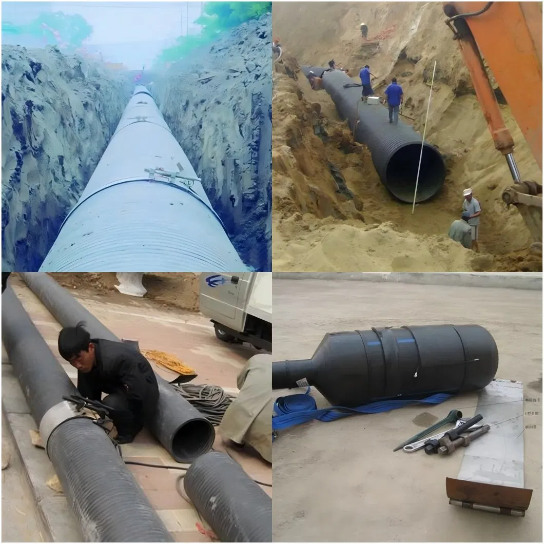 HDPE Spiral Corrugated Pipe Machinery 200-3000mm Diameter 1