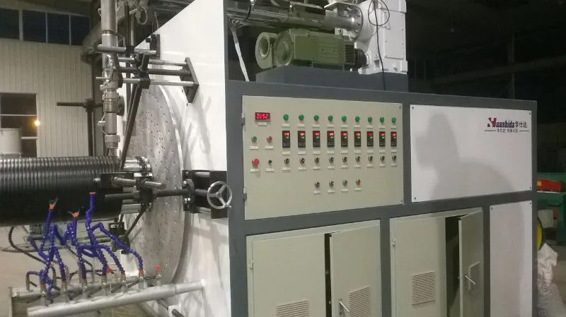 HDPE Krah Pipe Extrusion Line for Large Diameter Spiral Pipes 4