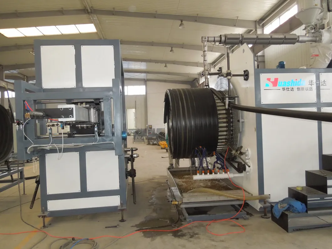 HDPE Spiral Wound Pipe Making Machine for Krah Pipes 3