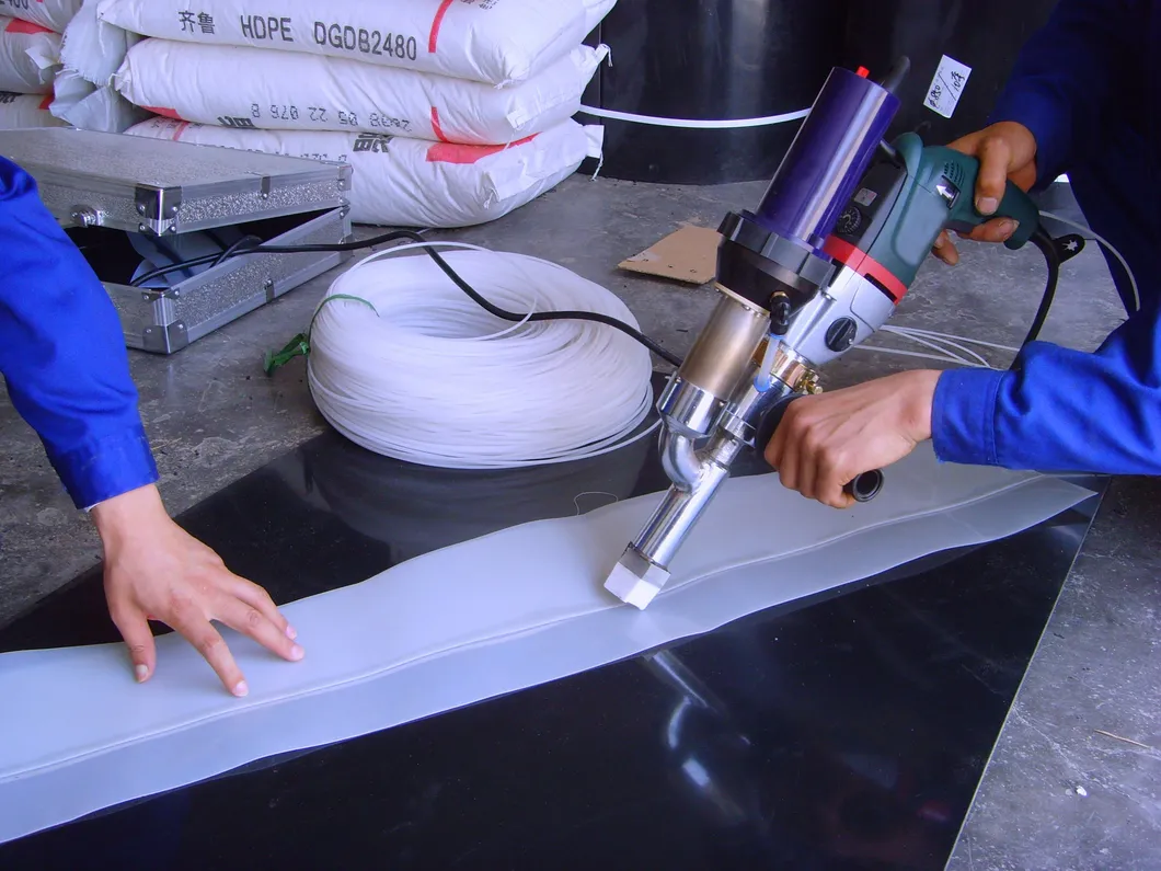 Plastic Welding Tool Plastic Welder For HDPE Geomembrane And Pipe Joints 3