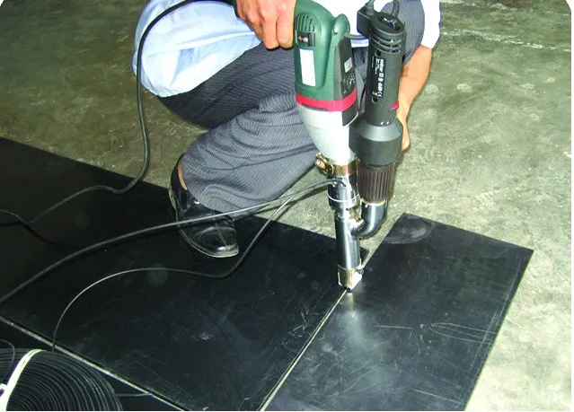 Plastic Welding Tool Plastic Welder For HDPE Geomembrane And Pipe Joints 4