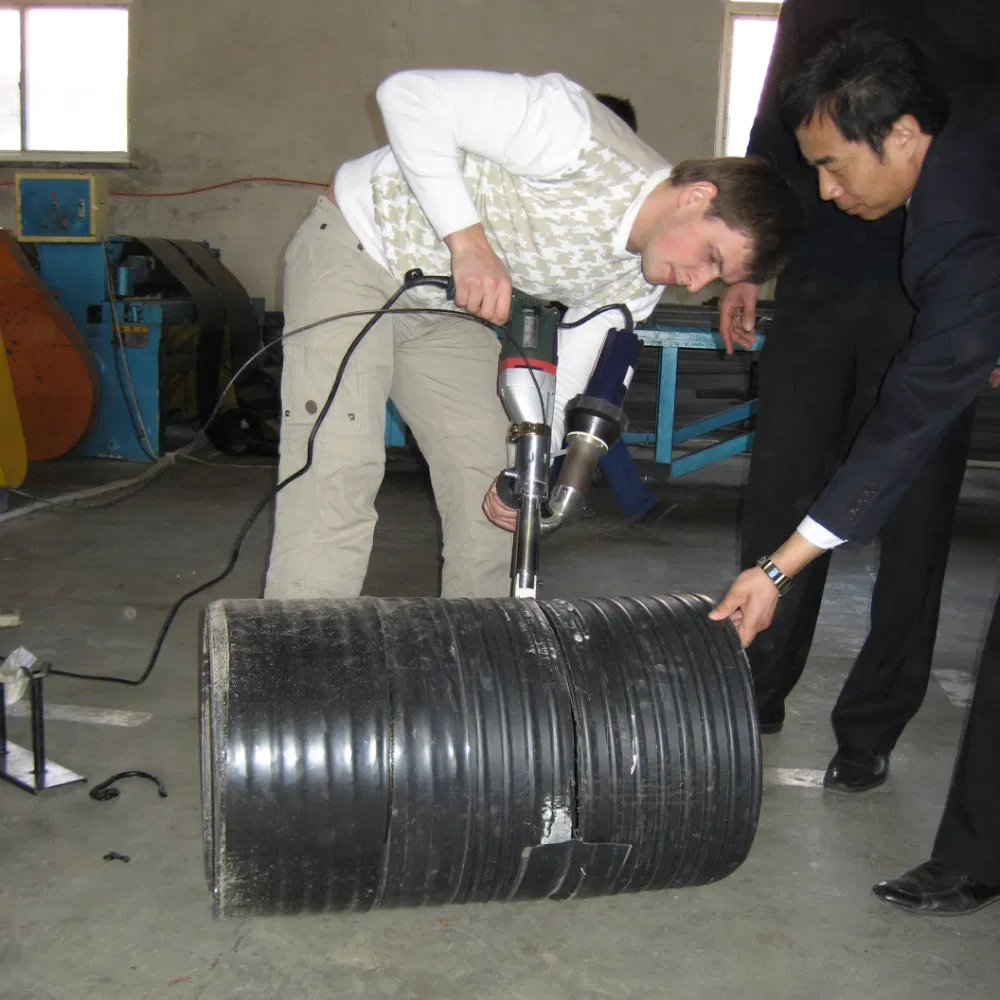 Plastic Welding Gun for HDPE/PP with High Output and Compact Design 0