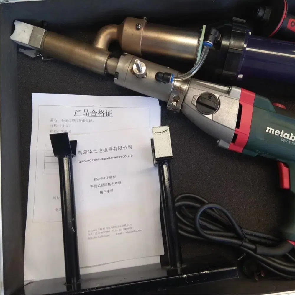 Plastic Welding Gun for HDPE/PP with High Output and Compact Design 1