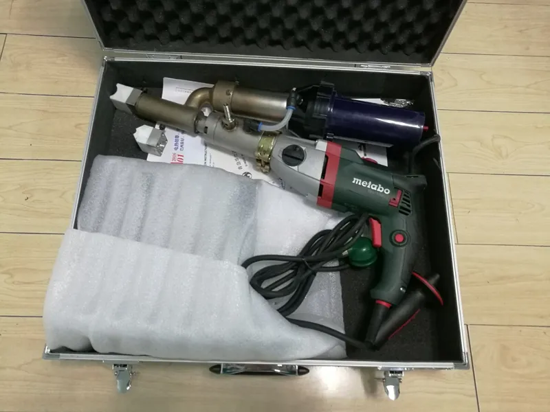 Handheld HDPE PP Plastic Extrusion Welder for Sheet, Pipe, and Tank Welding 3