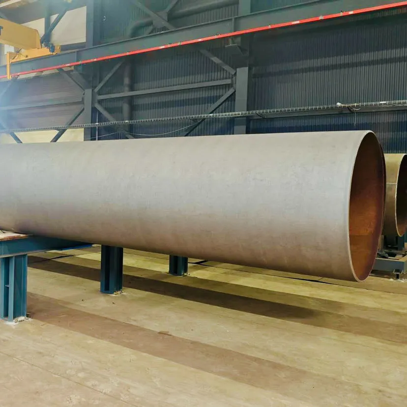 Blasting Deruster For Steel Pipe And Coated Pipe And Internal Fbe Coating Line 2