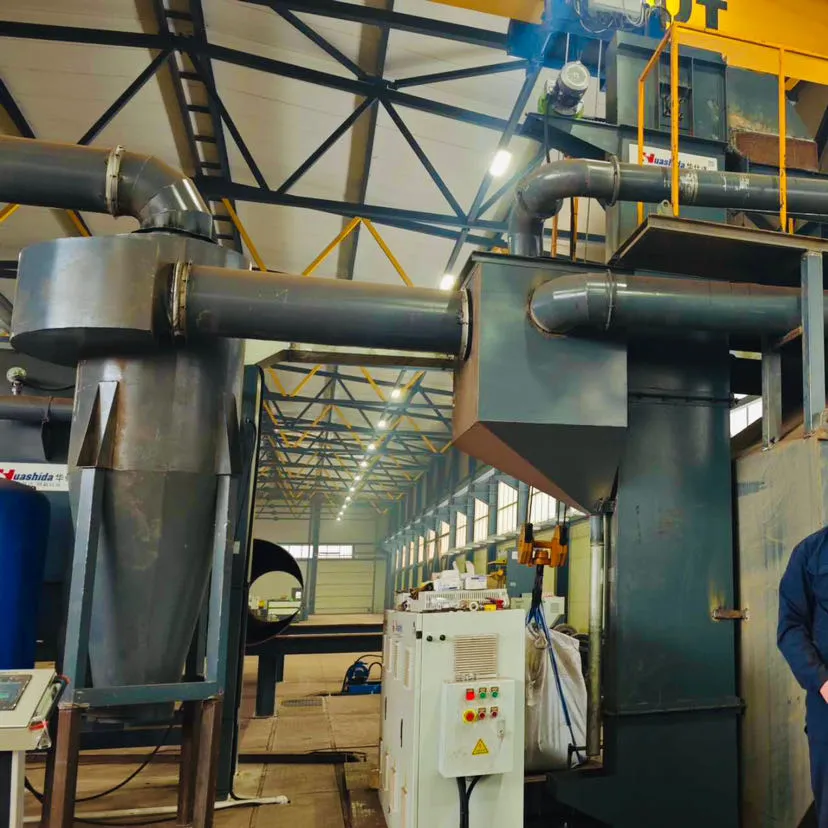 Blasting Deruster For Steel Pipe And Coated Pipe And Internal Fbe Coating Line 3