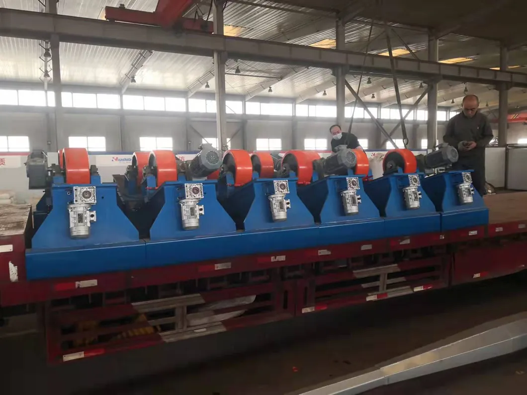 Blasting Deruster For Steel Pipe And Coated Pipe And Internal Fbe Coating Line 9